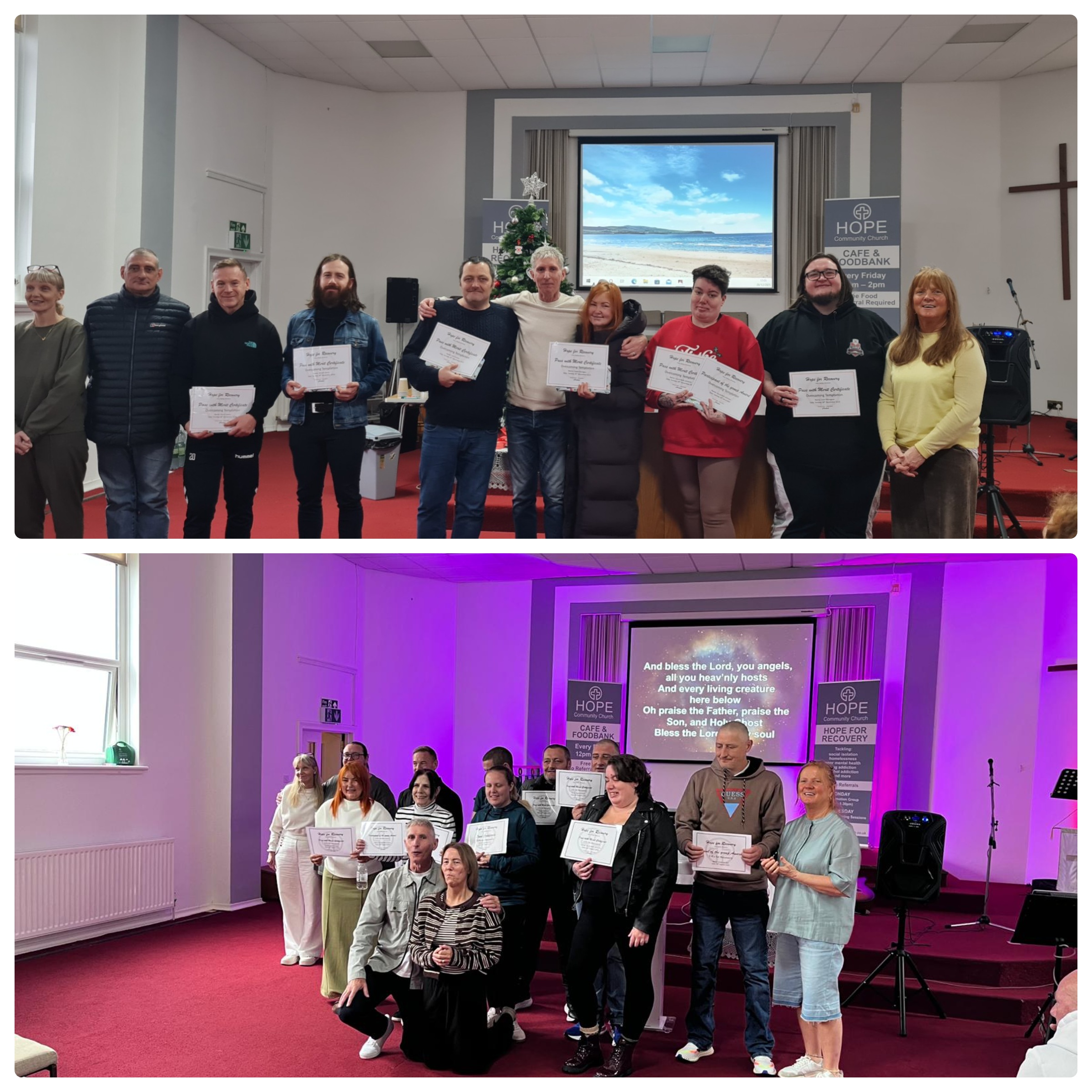 Recovery courses